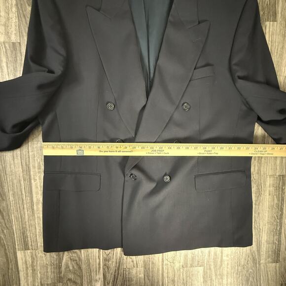 Linea S. Cohen “Troy” 100% Wool Men’s Blazer Sport Coat Model 92285 48R - Picture 7 of 9